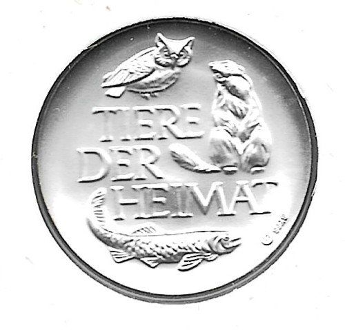 Medaglie: Bachforelle Medaille Feinsilber 18 Gramm – Usato da Schocherswil venduto da prinzipal60 3