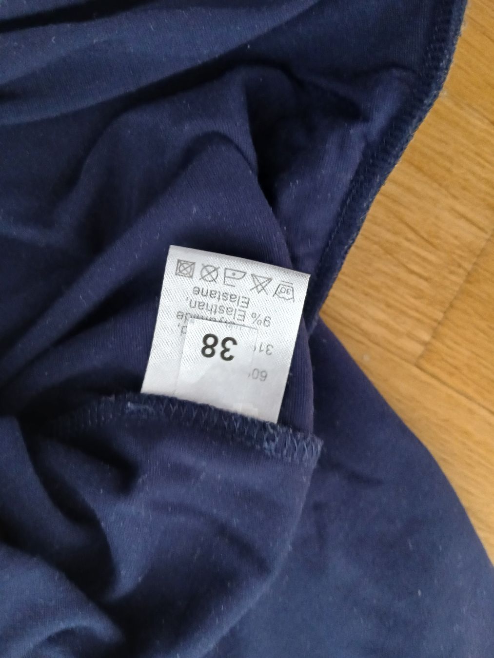 Pantaloni: Sommerhose Palazzohose Gr. 38 blau  – Usato da Bazenheid venduto da vogeljr 2