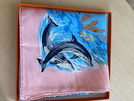 Hermes Seidentuch „La Vie precieuse a la Mediterane“ Vintage