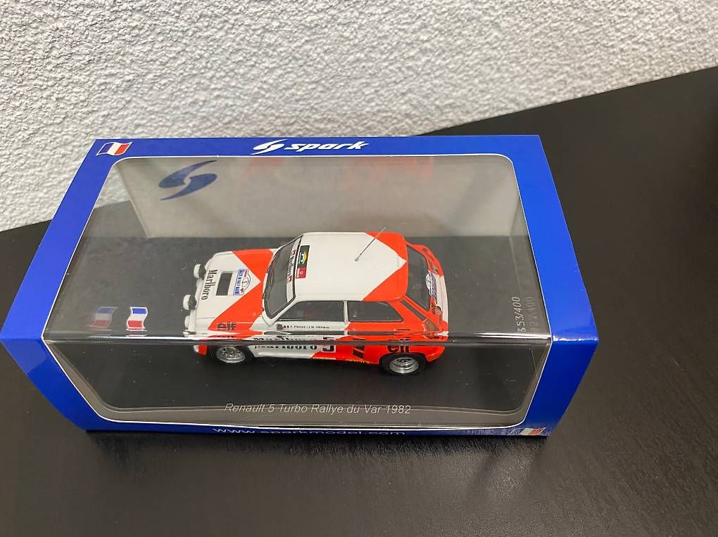 Spark Modellini d'auto: Renault 5 Turbo - Prost - Spark 1:43 – Nuovo e nell'imballaggio originale da Niederhasli venduto da Yotanke50