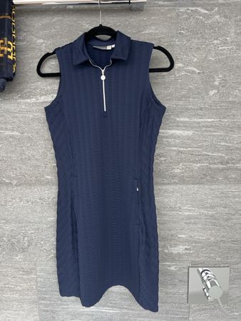 Kjus Golf Dress & Shorts Set Navy Blue Size XS/34 New