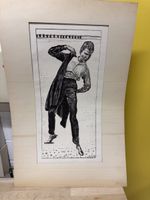 Lithographie F. Hodler 1902 limitiert Nr 71 Unikat