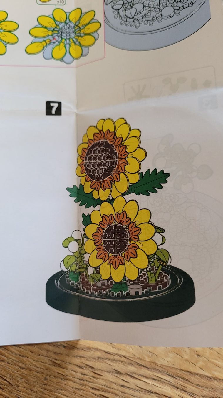 Kit di costruzioni: Jolies fleurs a monter – Nuovo e nell'imballaggio originale da Saxon venduto da Sebdem