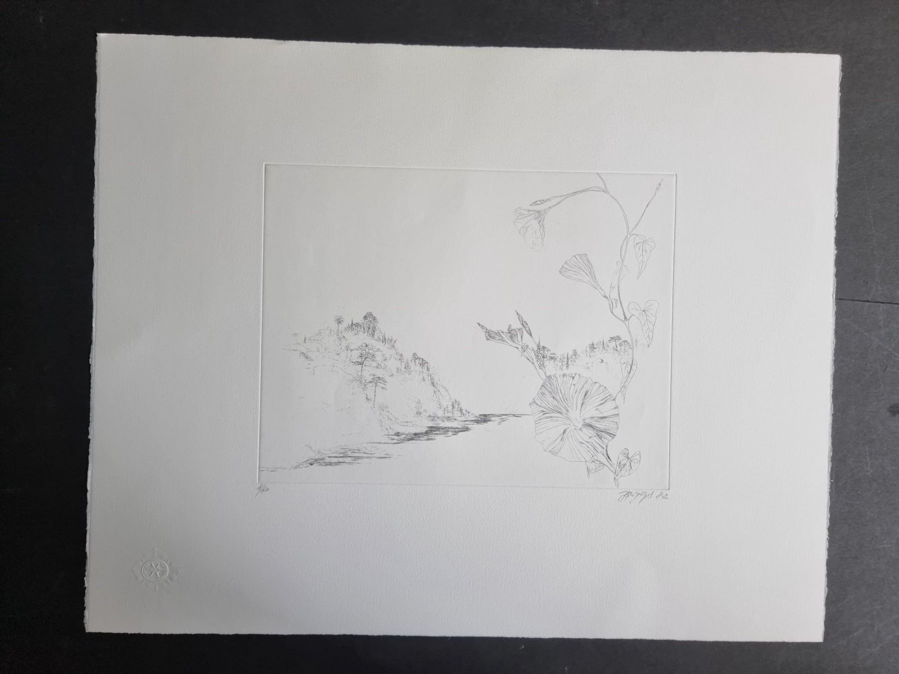 Grafiken & Lithographien: BÄNZIGER EUGEN RADIERUNG SIGNIERT NUMMERIERT – Gebraucht aus Gersau von kunst-online 1