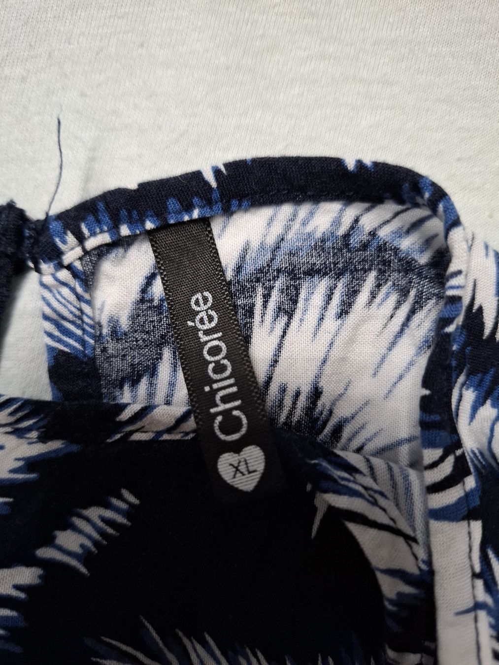Blusen: Blusenshirt Gr. 44, Chicorée, dunkelblau – Gebraucht aus Urtenen-Schönbühl von nerdgirl 1