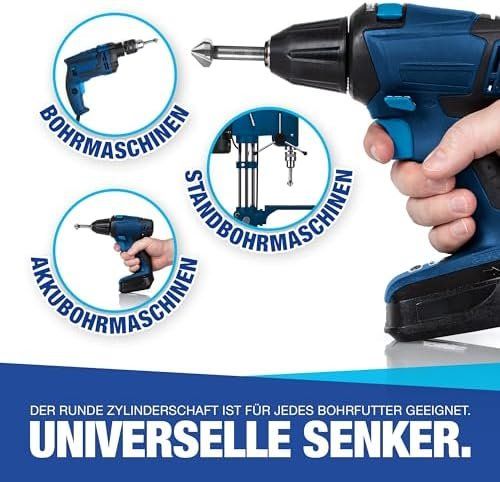 Alle Werkzeuge: Kegelsenker 6tlg – Neu und originalverpackt aus Hundwil von Equiply 6
