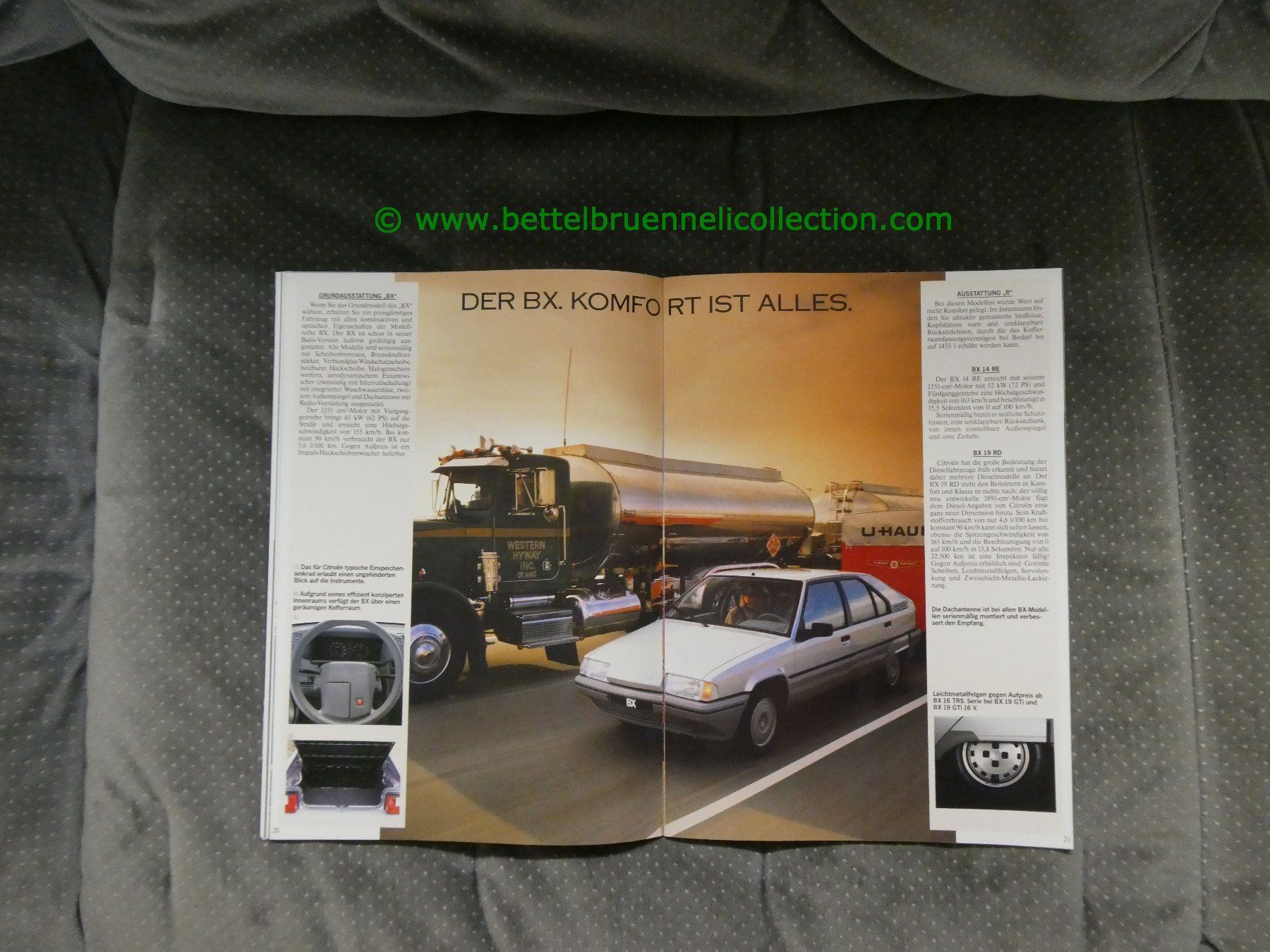 Citroën Documenti: Citroën BX 1987/07 Prospekt deutsch – Usato da Weingarten-Kalth venduto da Bettelbruenneli 5