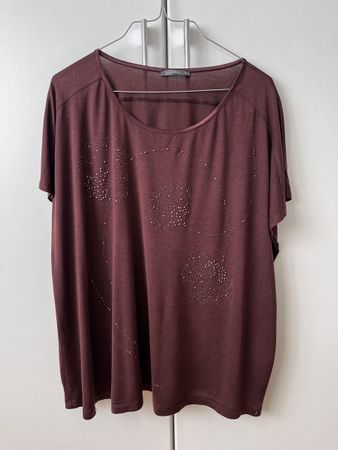 Damen T-Shirt NILE mit Strass Grösse XL