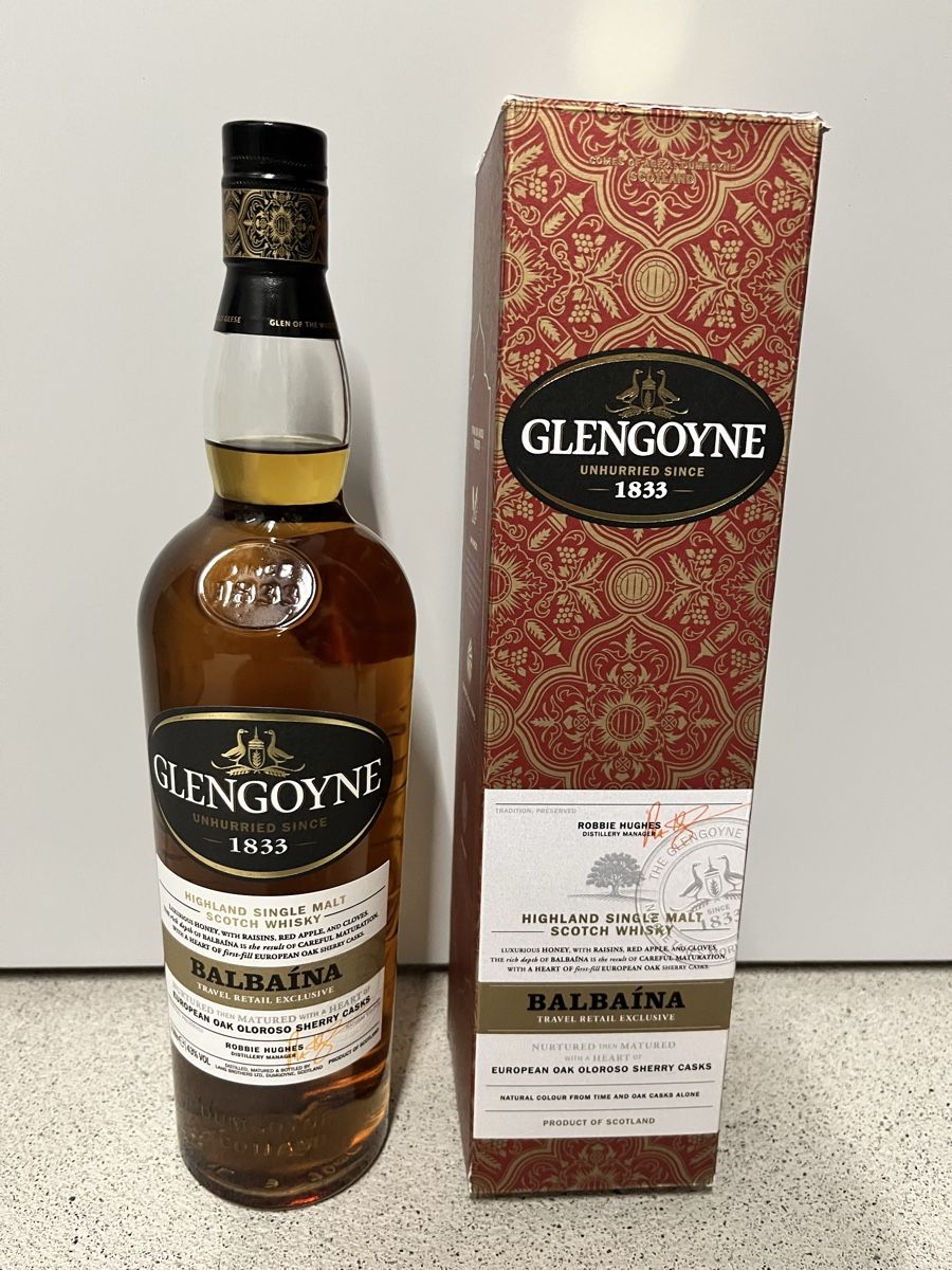 Glengoyne Bevande alcoliche: Glengoyne Balbaína 1 liter – Nuovo e nell'imballaggio originale da Mönchaltorf venduto da Drammer