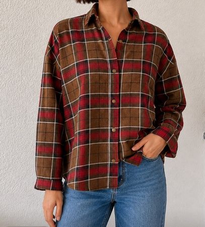 👕 Dropdead Flanell Hemd Kariert Gr. 36 / 4 Petite
