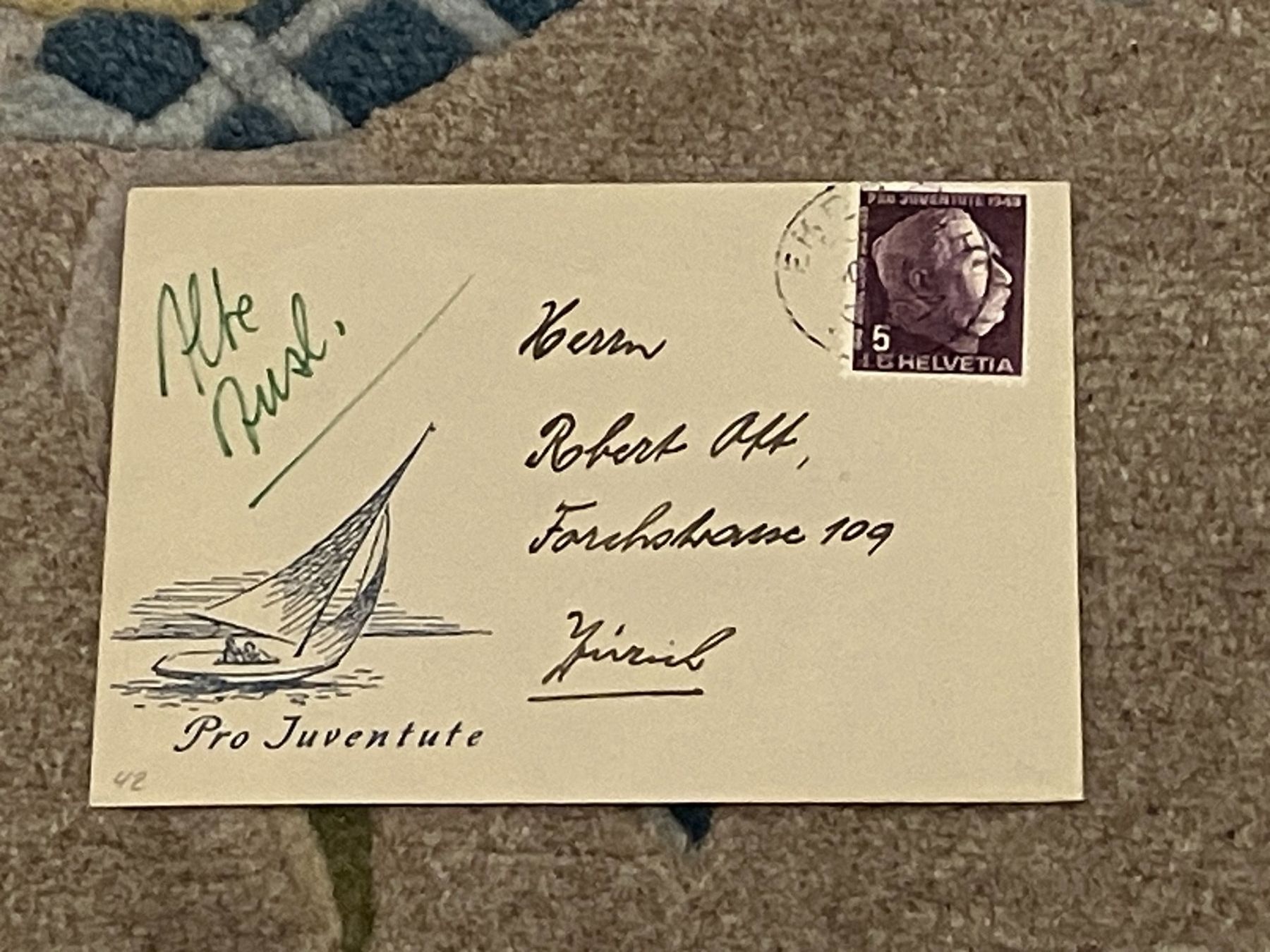 Alle Briefmarken: 1 Brieflein Pro Juventute – Neu (gemäss Beschreibung) aus Koblenz von mar_c2pj