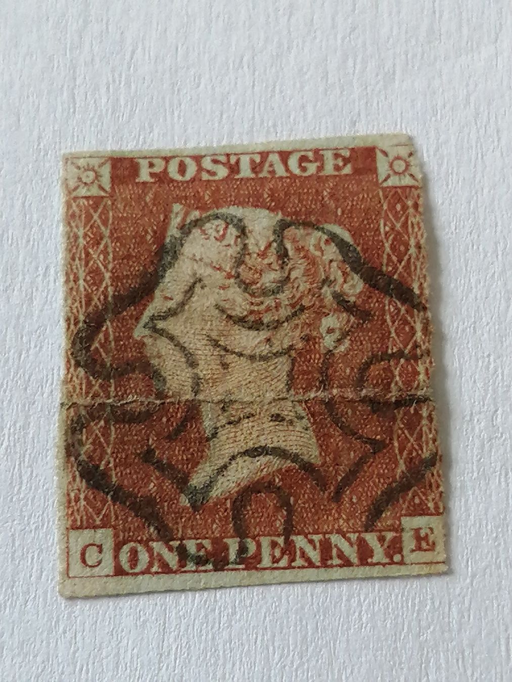 Tutti i francobolli: One Penny Red 1841,  – Usato da Happerswil venduto da tschergi