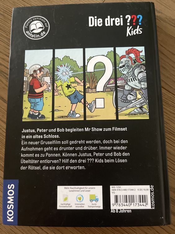 Die drei ??? Kids - Das Gruselschloss - Dein Fall Buch! (Gebraucht) in