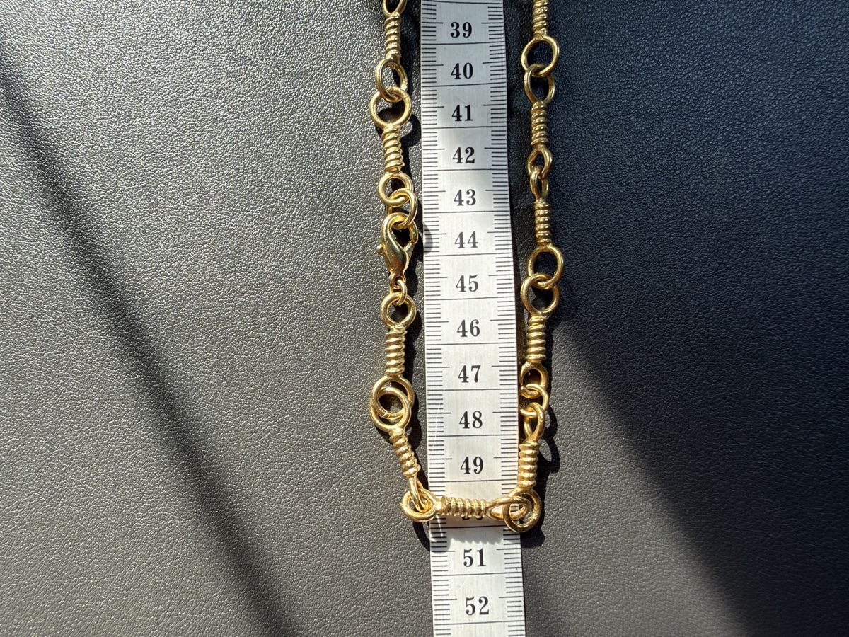 Catenine: Vintage lange HalsketteLuxus Modeschmuck   – Usato da Lamone venduto da LaCantinaMagica 7