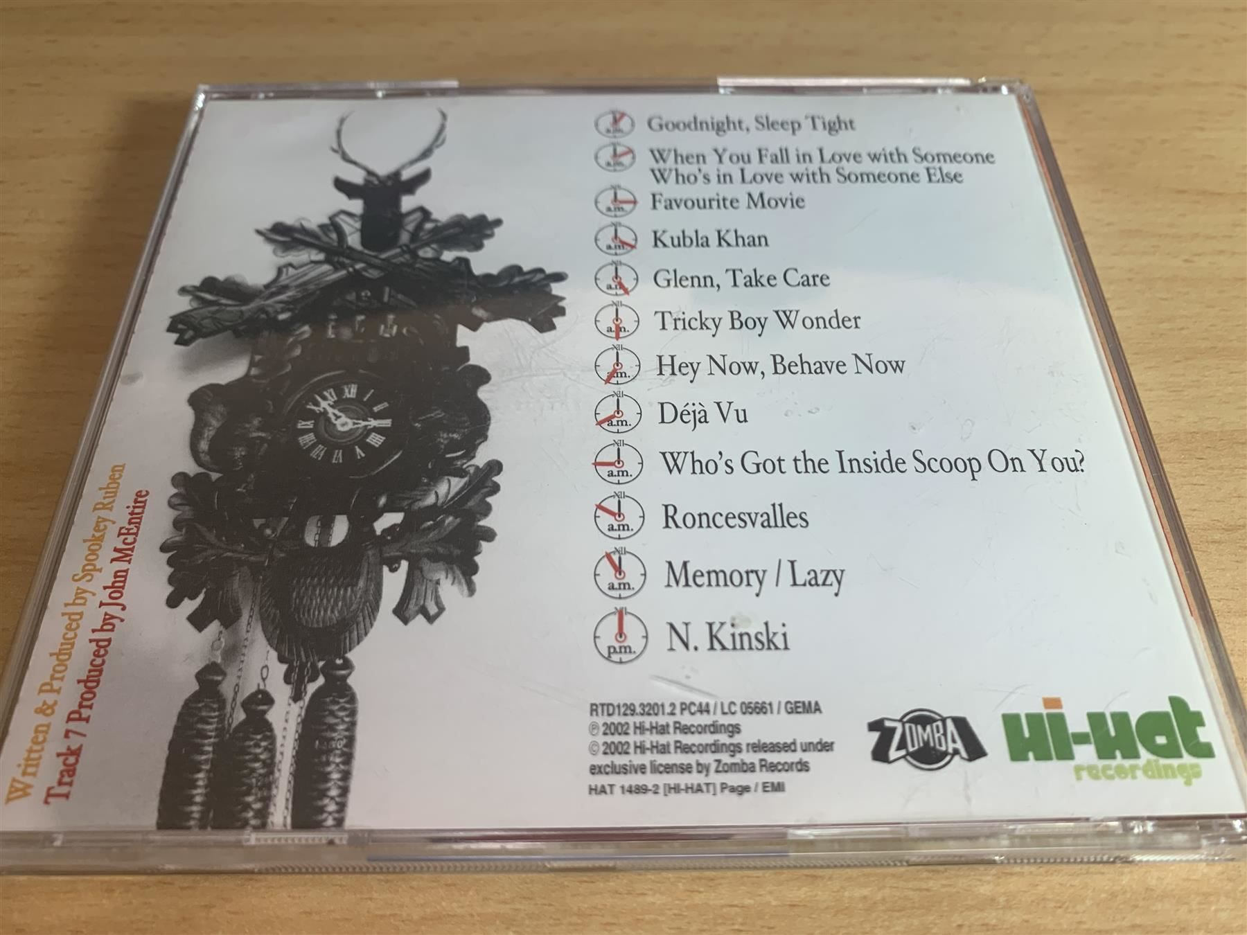 CD: Spookey Ruben – Bed – Usato da Rikon im Tösstal venduto da Alpenmutz 1