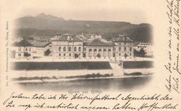 Olten SO Ansicht mit öffentlichem Gebäude