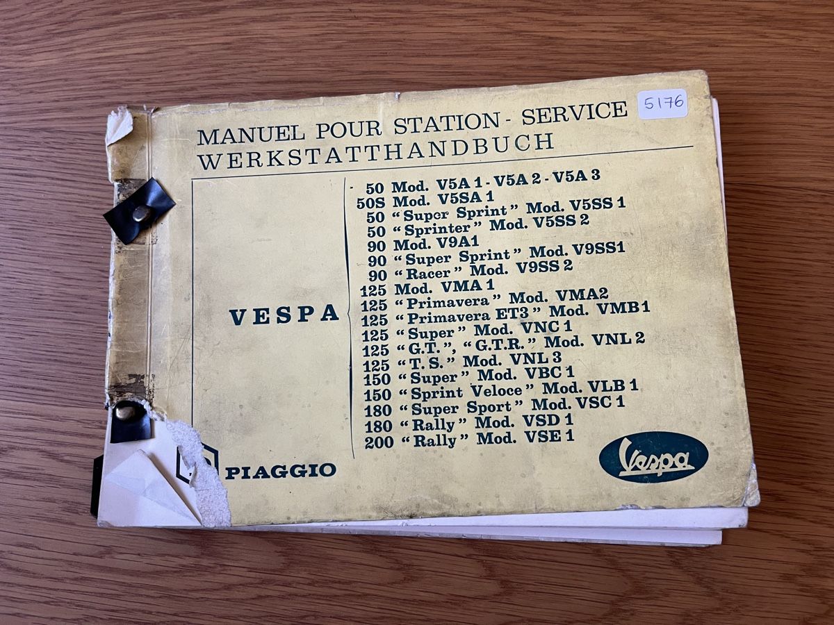 Piaggio Strasse: Vespa Piaggio Servicehandbuch – Gebraucht aus Thun von Cpia 6