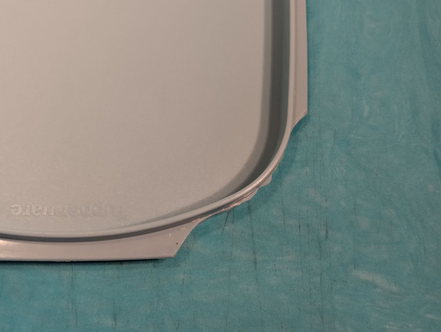Tupperware Contenitori & Simili: Tupperware Behälter für Käse, gross, hellblau, mit Rost – Usato da Bellach venduto da JingleCherry 4