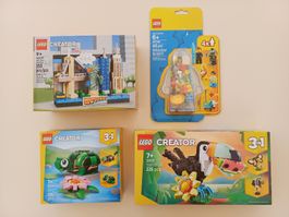 LEGO 31173-31377-40519-40344 neufs, scellés. 