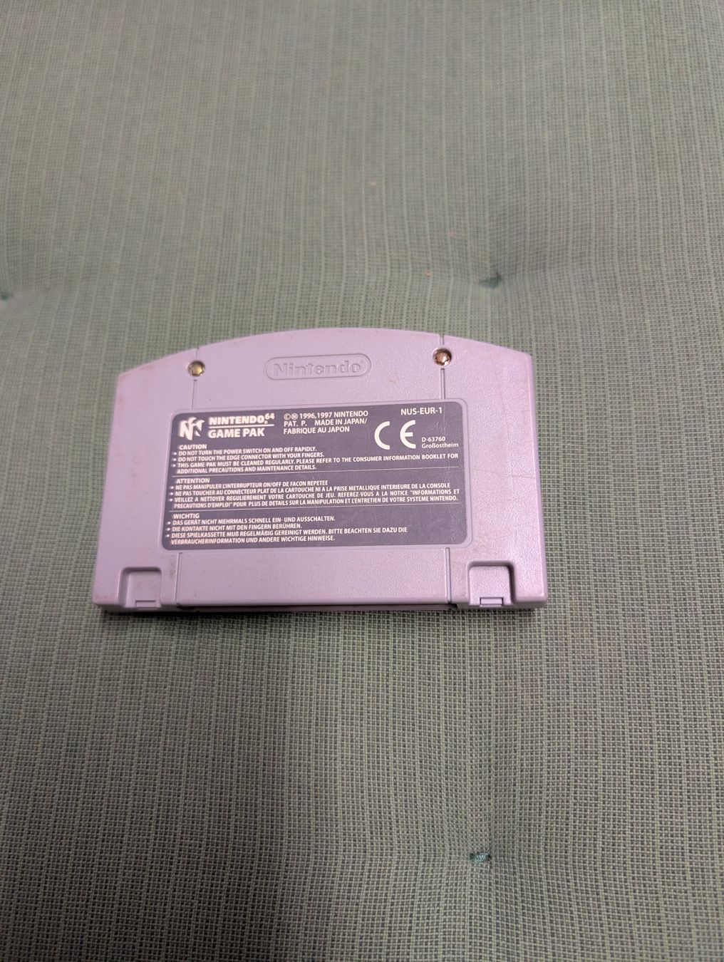 Giochi: In the zone 2000 Nintendo 64 – Usato da Giubiasco venduto da Ticinerd 1