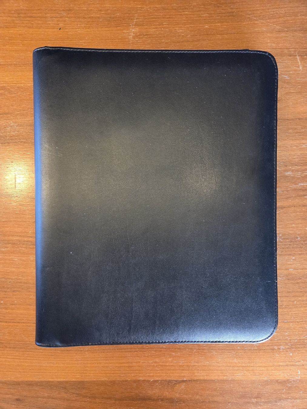 Koffer & Taschen: Schreibmappe Leder schwarz – Neu (gemäss Beschreibung) aus Eglisau von Orange_Lion