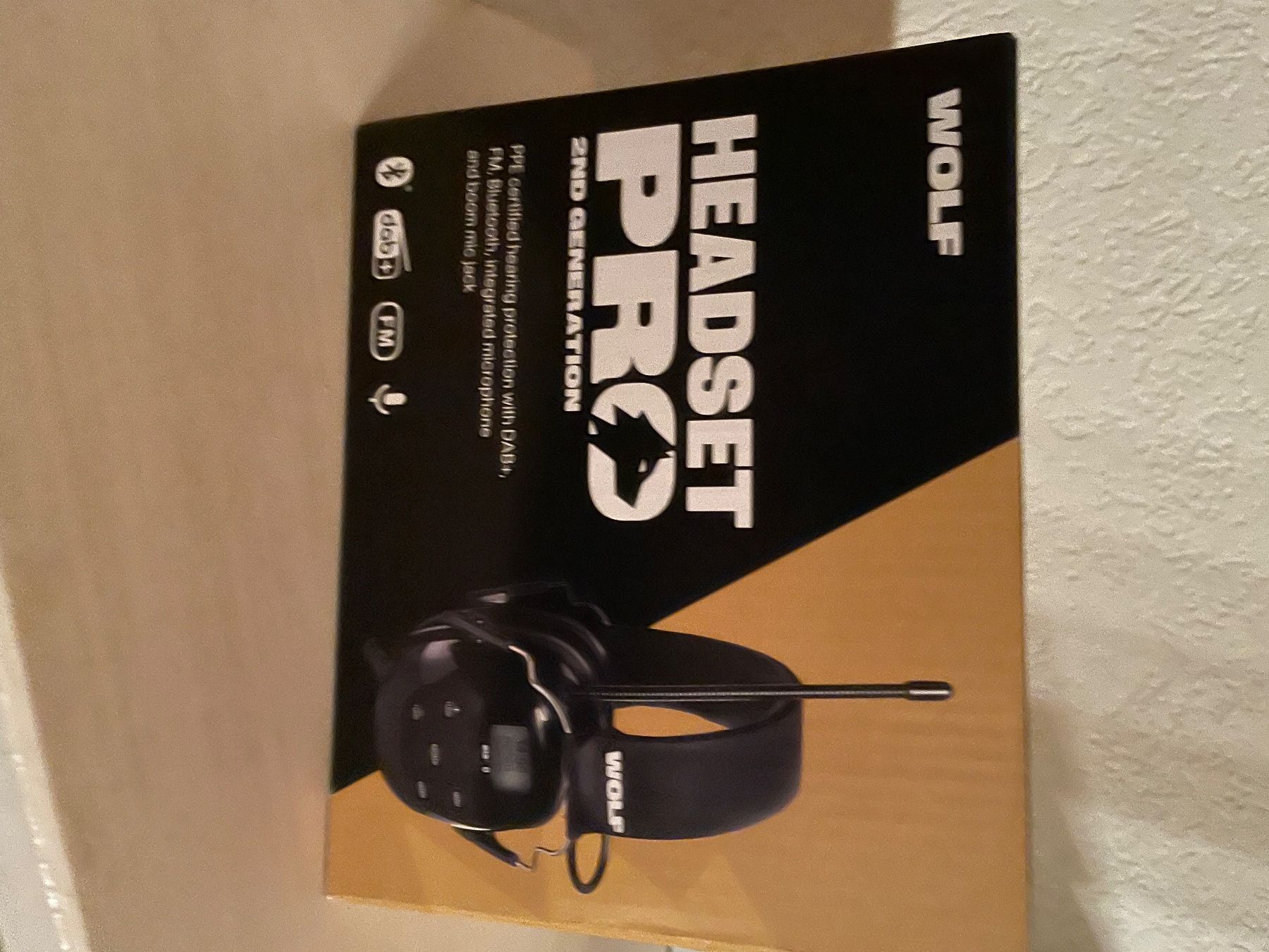Cuffie: Wolf DAB+ Bluetooth Kopfhörer schwarz guter Zustand – Nuovo e nell'imballaggio originale da Hochwald venduto da Hummeli04 3