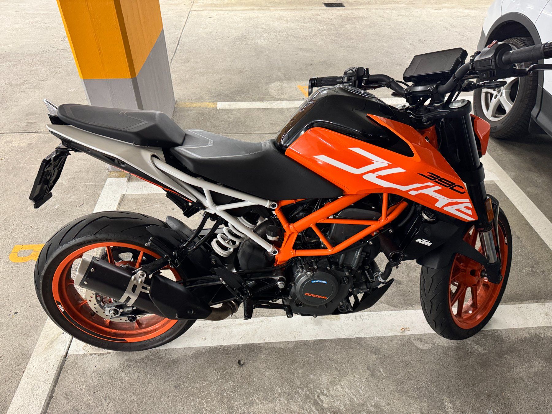 KTM Route: KTM Duke 390 2019 Umfall – Défectueux à Opfikon par sam_7vxm 1