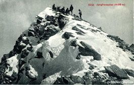Jungfrauspitze - Bergsteiger + ca. 1905