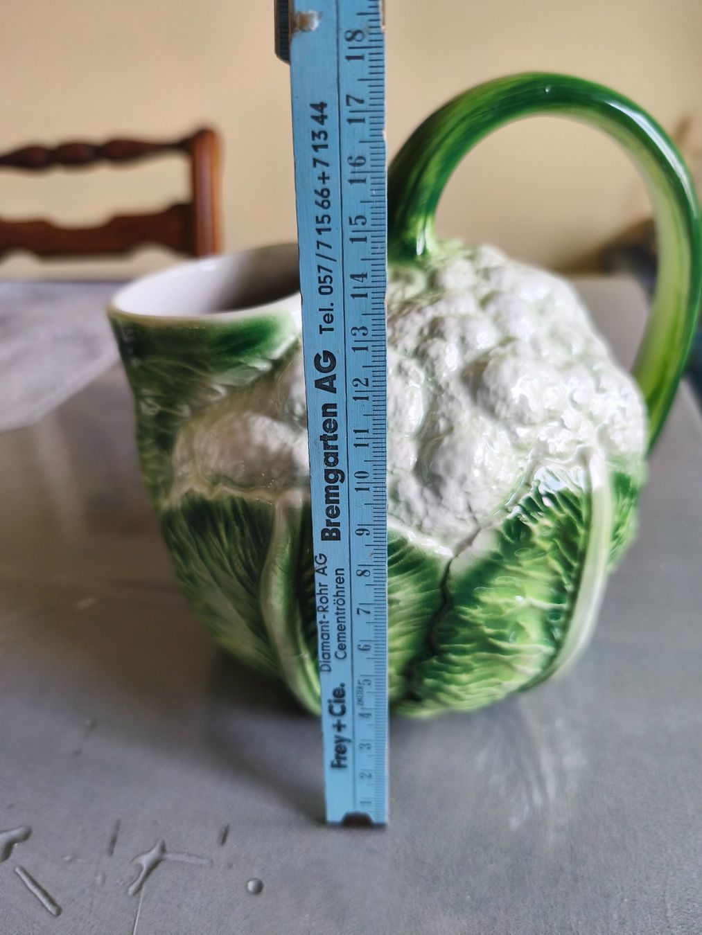 Caraffe: Wasserkanne Blumenkohl Keramik – Usato da Zürich venduto da Jul69 4
