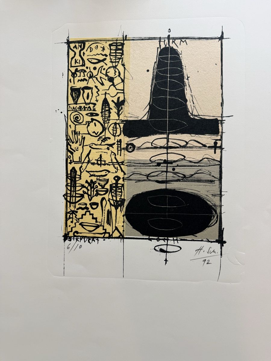 Grafiken & Lithographien: Hans Schweizer - Farblithographie – Gebraucht aus Solothurn von NUVICO 2