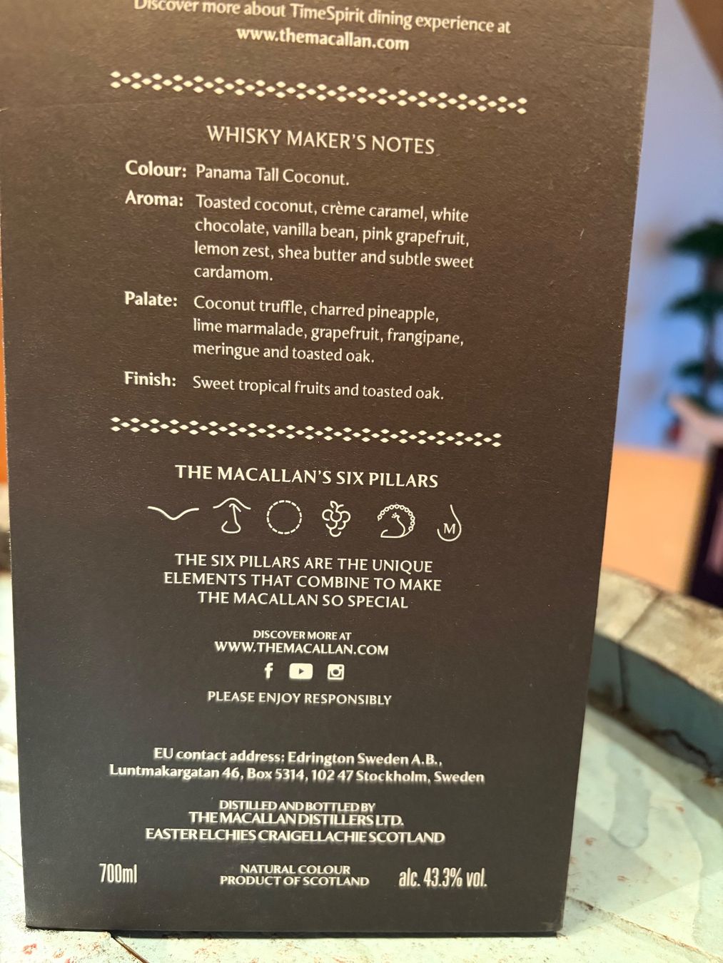 Macallan Bevande alcoliche: Macallan Coconut Toasted – Usato da Aarwangen venduto da concorde58 5