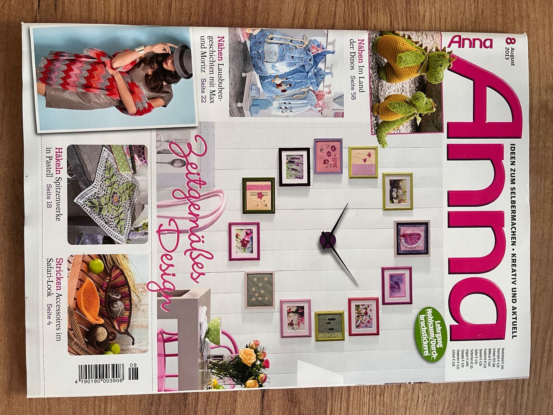 Riviste & Magazine: 1 Heft Anna August 2013 – Usato da Büsserach venduto da bor_s88m
