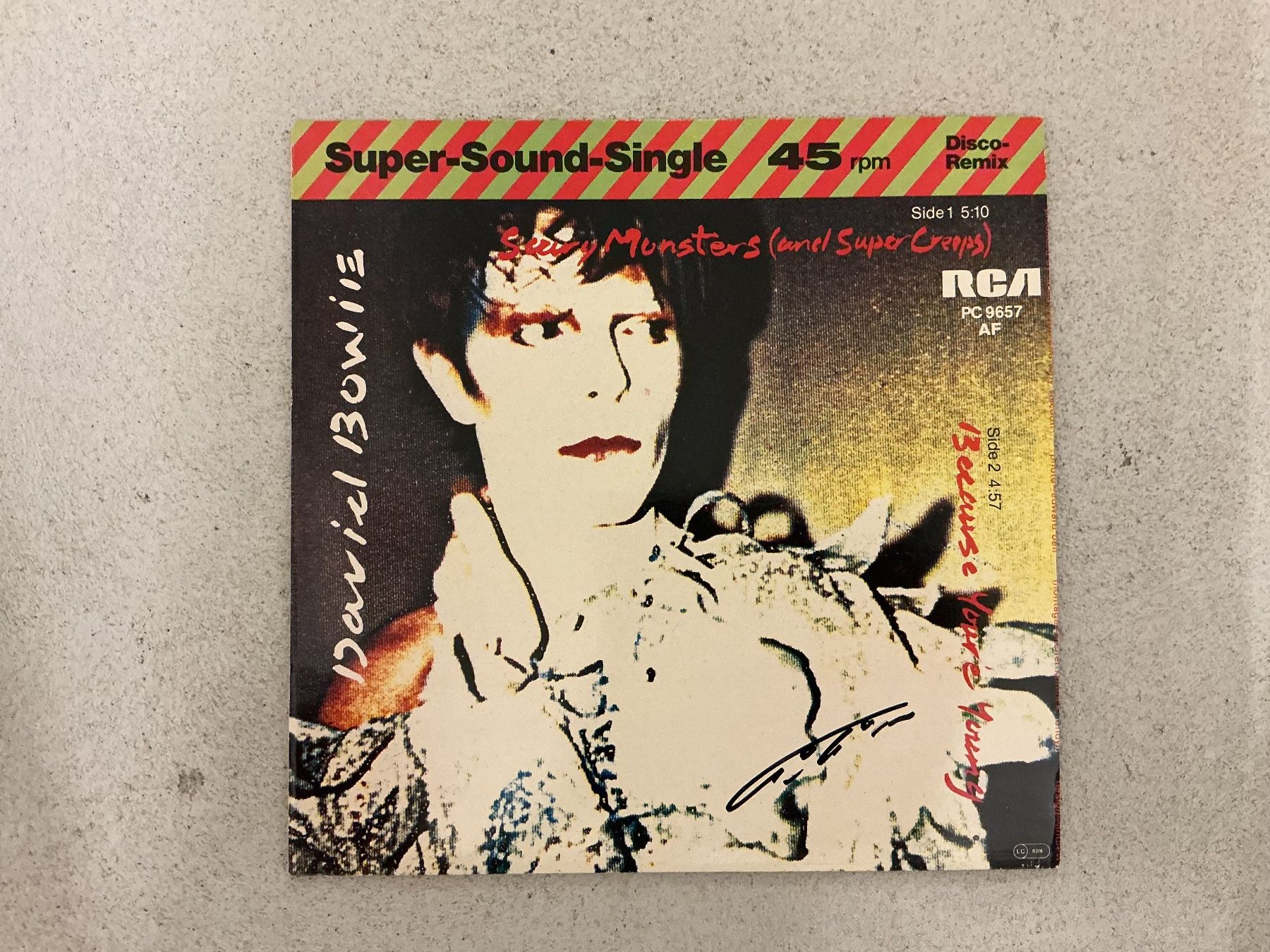 Vinyles: David Bowie Maxi-Single - Scary Monsters – D'occasion à Winterthur par Tumko_7_Vinyl
