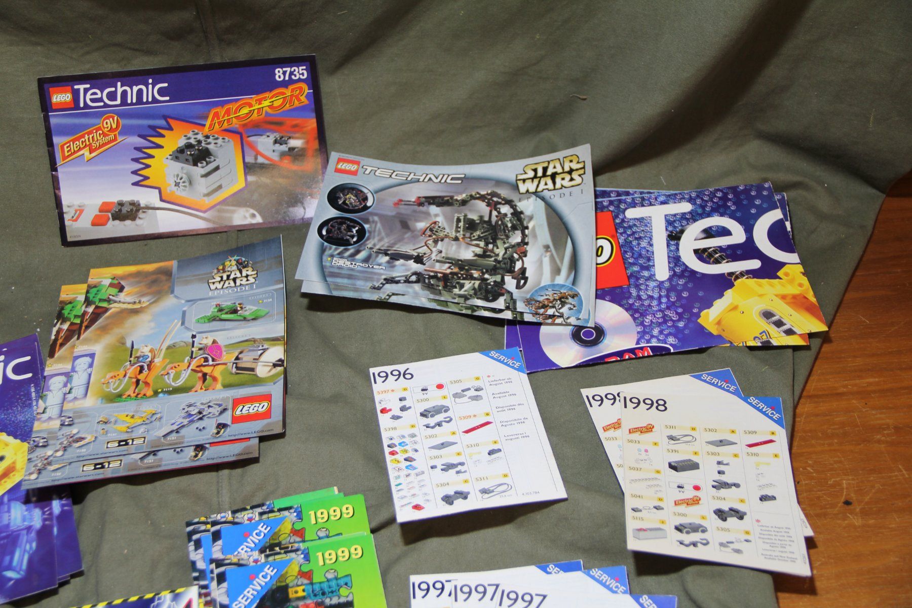 Technics Kit di costruzioni: LEGO Technic Prospekte 1990 - 2000 – Usato da Belp venduto da Tomsek 2
