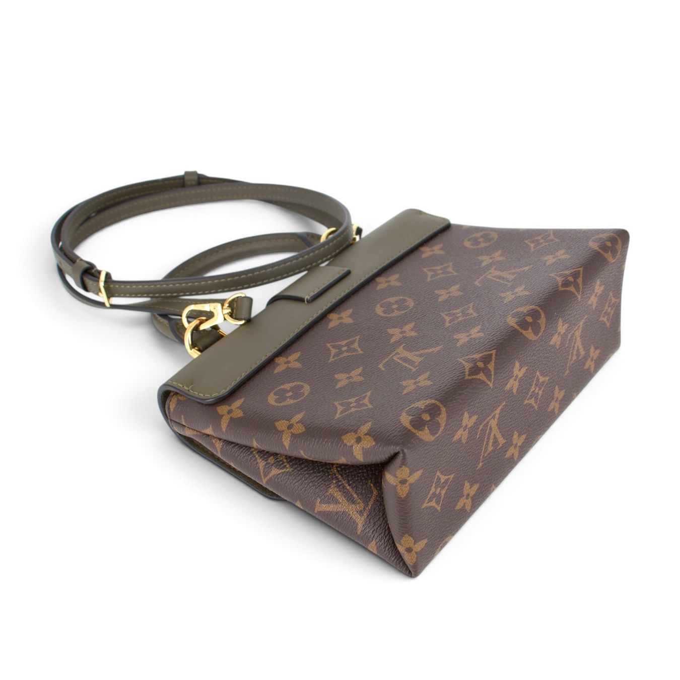 Louis Vuitton Borse da donna: Louis Vuitton Locky BB Two-way Monogram khaki – Usato da Binningen venduto da Designerlabels 9