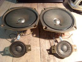 Ghettoblaster Lautsprecher 2 x Bass, und 2 x Hochton TOP 1A