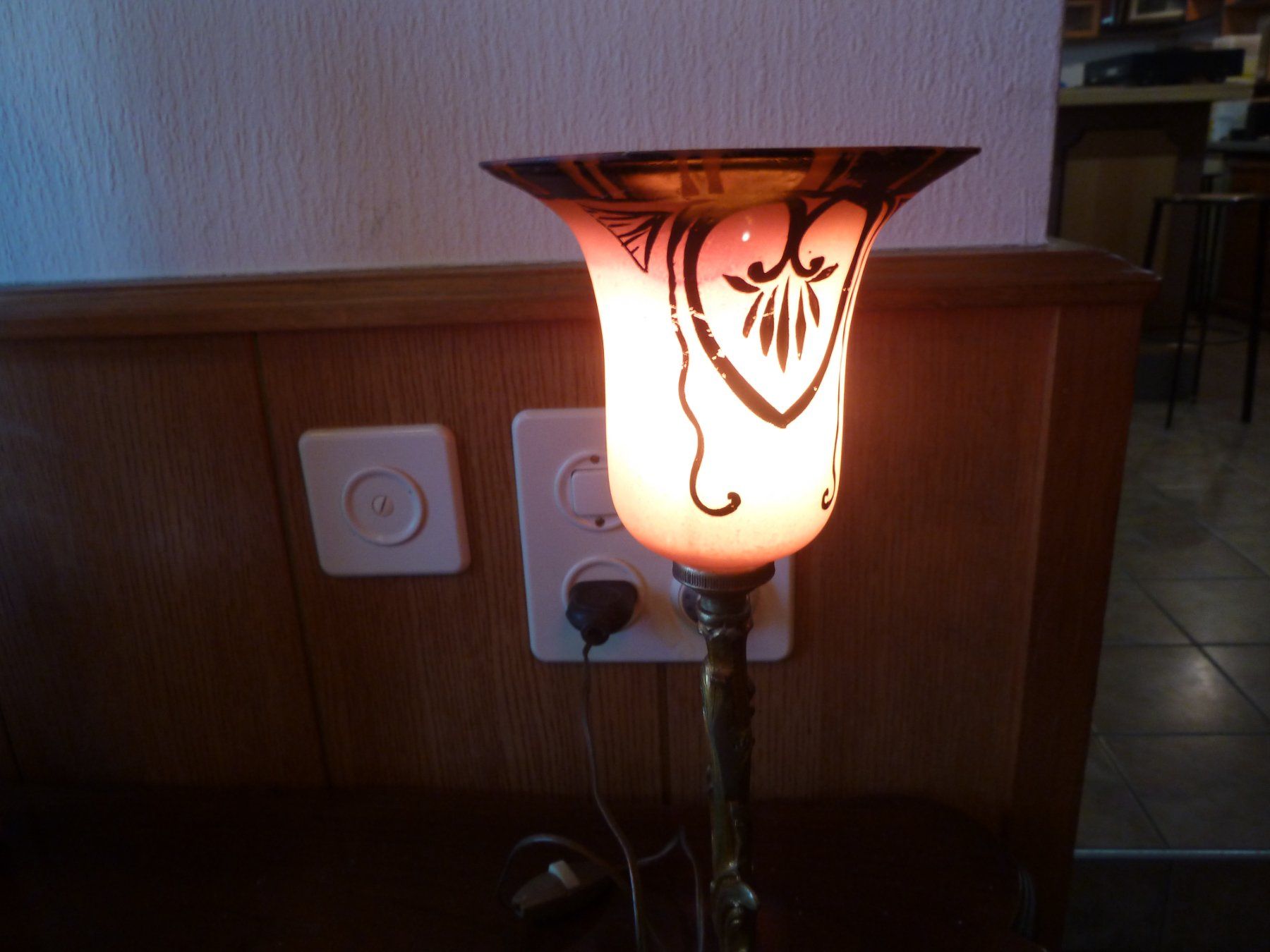 Lampade: Antike Jugendstil Lampe – Usato da Bure venduto da 1319 6