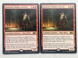MTG Kurkesh, Onakke Ancient M15 153 Rare 2x