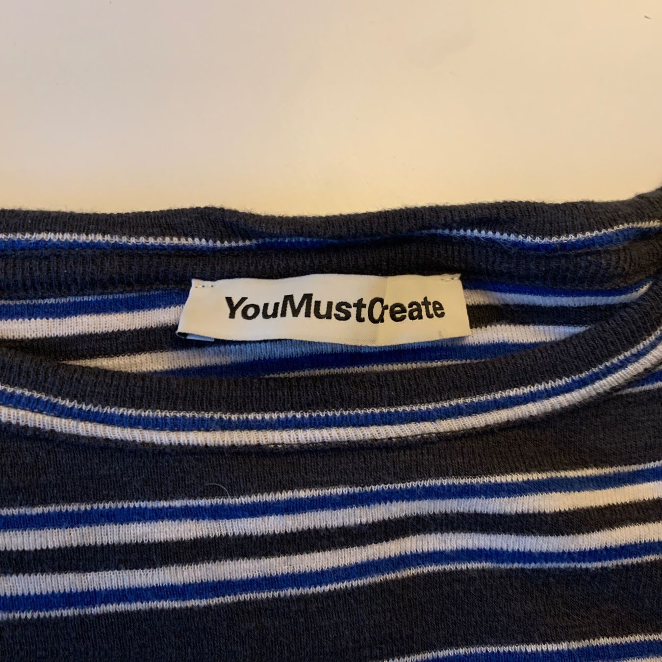 T-shirt: YMC Ringelshirt Gr. M, 3/4 Arm – Usato da Winterthur venduto da vel_6txj 1