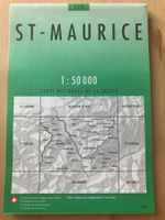 Landkarte ST-MAURICE 1:50’000