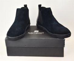 NAVYBOOT Herrenschuhe Stiefel Wildleder/ schwarz/Gr. 46