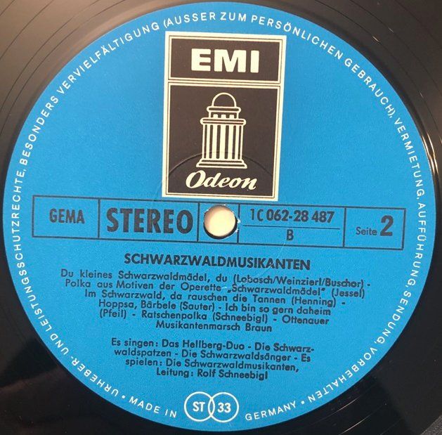 Schallplatten: Schwarzwaldmusikanten (LP) – Gebraucht aus Grüningen von azulmarron 3
