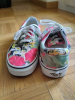 Vans Sneaker, Gr. 38, Blumenmuster, neuwertig