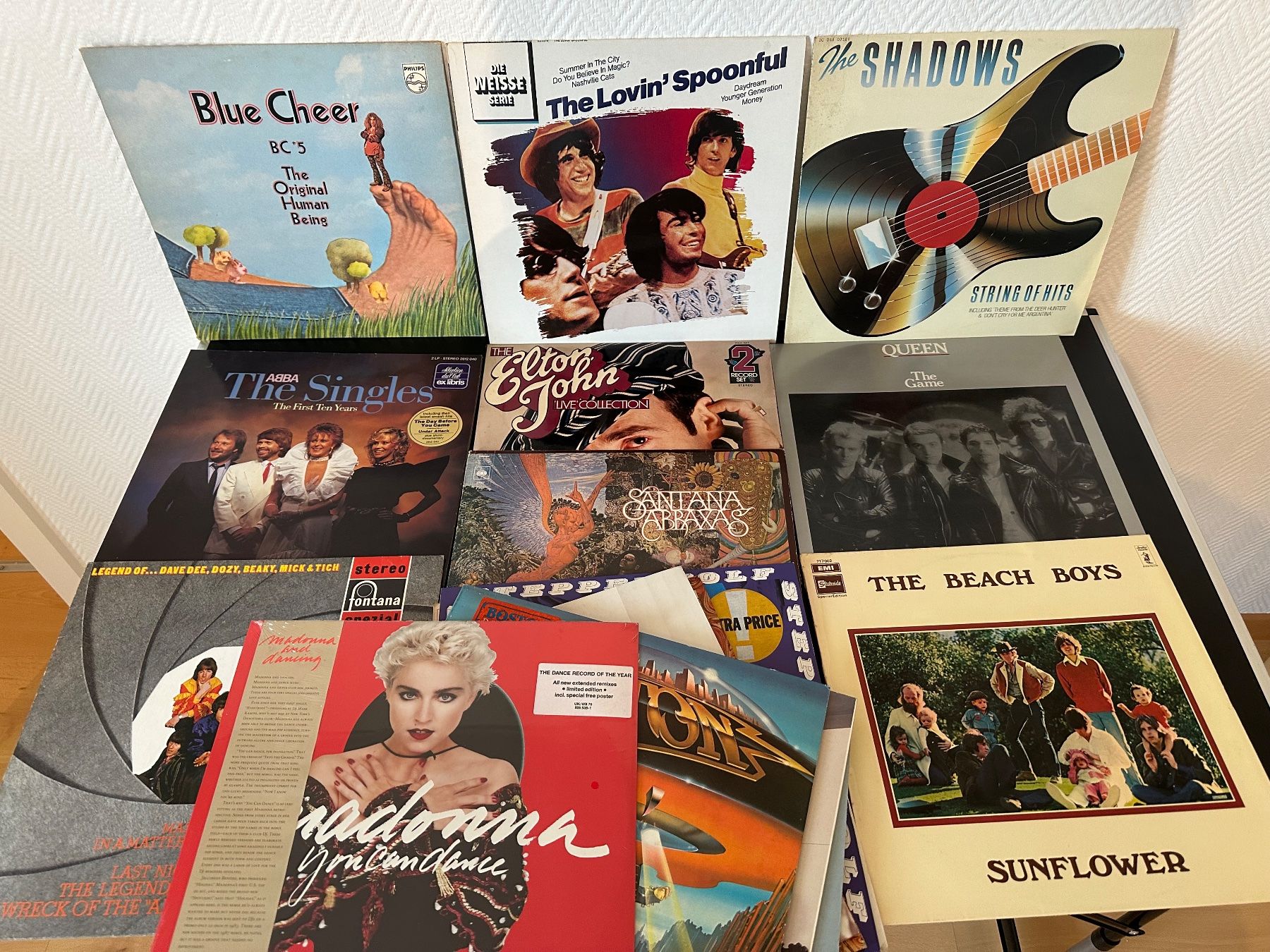 Dischi in vinile: 18 Vinyl Langspielplatten gemischt Rock/Pop usw. – Usato da Amriswil venduto da Valk1