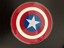 Samsung QI Wireless Charge Pad Marvel Captain Amerika