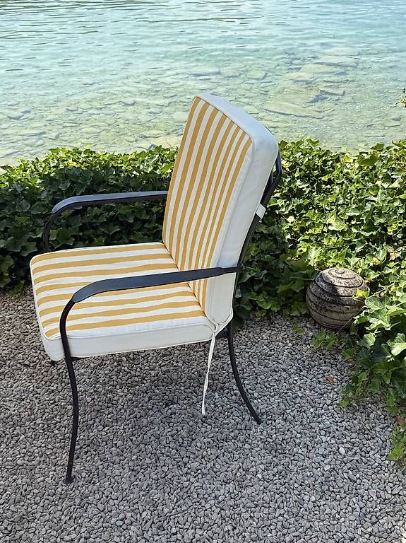 Set di tavolo e panche: Gartentisch und 4-6 Stühle  – Usato da Safenwil venduto da Gudrun05 3
