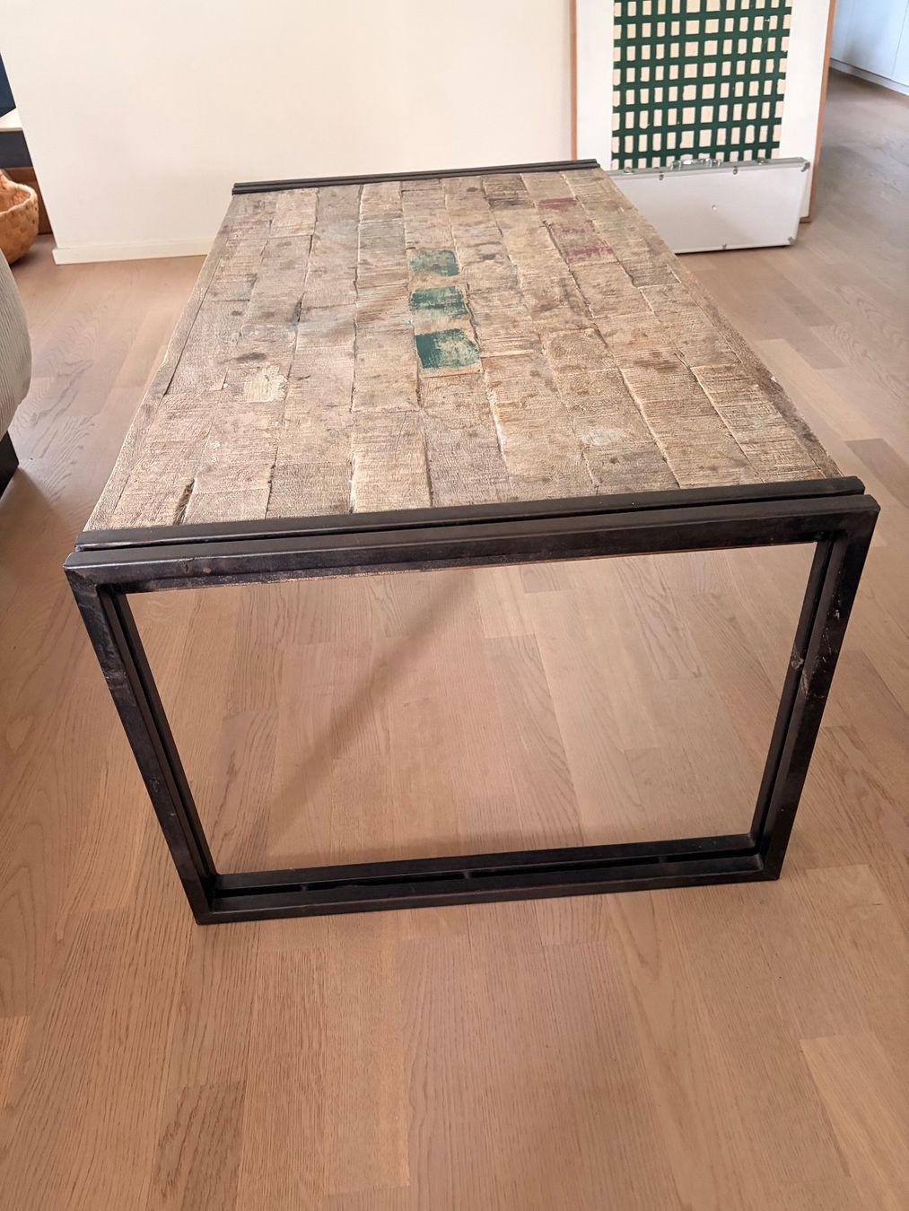 Tische: Couchtisch Holz und Metall – Gebraucht aus Winterthur von Huwiii 2