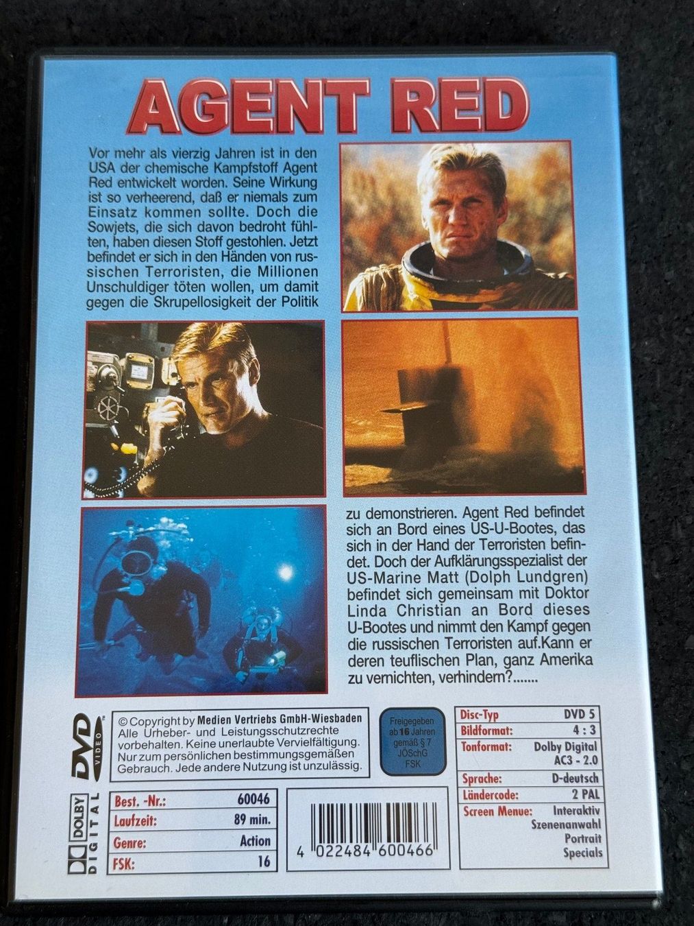 Alle DVDs: AGENT RED "Ein tödlicher Auftrag" DVD DE – Gebraucht aus Fribourg von tschjoly 1