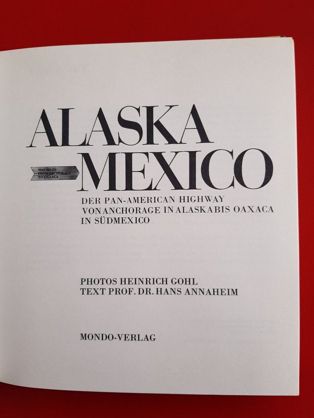 Libri: alaska / mexico / diverses – Usato da Laupen BE venduto da Gufi57 3