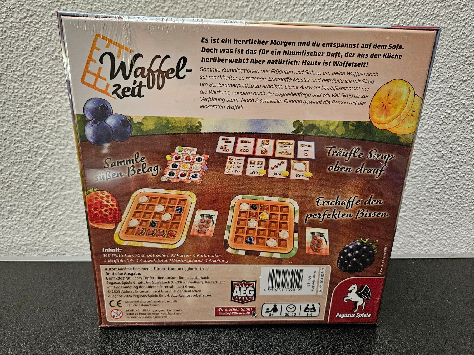 Giochi: Neu - Pegasus Spiele - Waffelzeit – Nuovo e nell'imballaggio originale da Dagmersellen venduto da J_RP_Dagmersellen 1